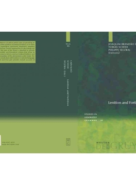 按需印刷DGYT Lenition and Fortition[9783110206081]