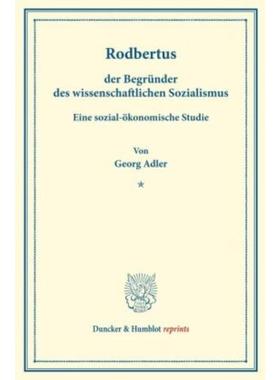 预订【德语】 Rodbertus.:der Begrunder des wissenschaft