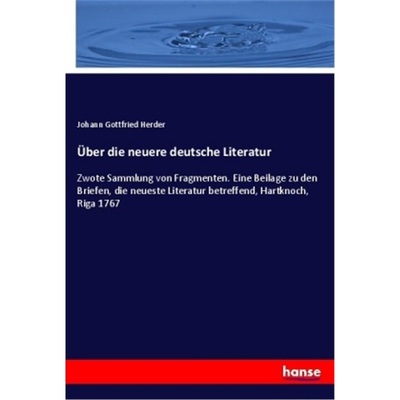 预订【德语】uber die neuere deutsche Literatur[9783337510893]