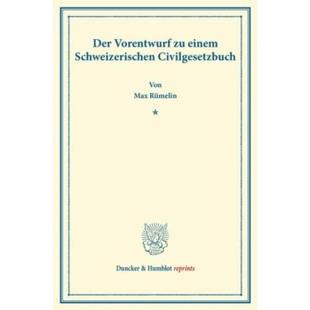 Vorentwurf Der einem 预订 Schweizerischen 德语