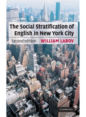 按需印刷CBG The Social Stratification of English in New York City[9780521821223]
