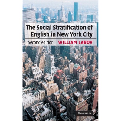 按需印刷CBG The Social Stratification of English in New York City[9780521821223]