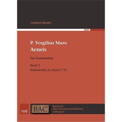 预订【德语】P. Vergilius Maro: Aeneis. Ein Kommentar. Bd.3:Kommentar zu Aeneis 7-12