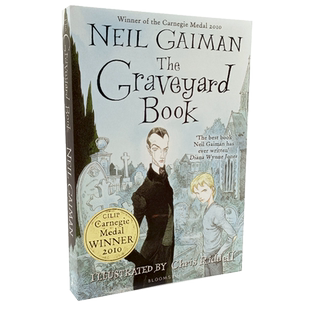 【外文书店】尼尔盖曼 The Graveyard Book 坟场之书 英文原版小说 纽伯瑞奖 Neil Gaiman 青少年儿童文学奇幻小说 英语书籍