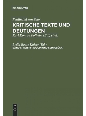 按需印刷DEG Herr Fridolin und sein Glück[9783484106895]