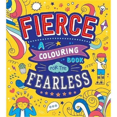 预订Fierce: A Colouring Book for the Fearless  涂色书
