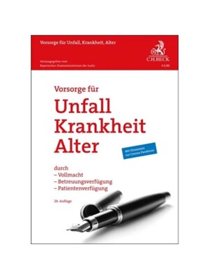 预订【德语】Vorsorge für Unfall, Krankheit, Alter:durch Vollmacht, Betreuungsverfügung, Patientenverfügung