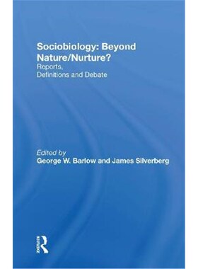 按需印刷Sociobiology: Beyond Nature/nurture?:Reports, Definitions And Debate[9780367303297]