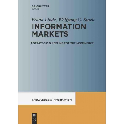 按需印刷不退不换DEG Information Markets[9783110236095]