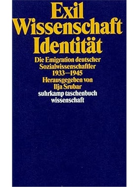 预订【德语】Exil, Wissenschaft, Identitat