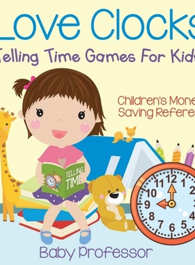 按需印刷I Love Clocks! - Telling Time Games For Kids[9781683264132]