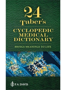 预订Taber's Cyclopedic Medical Dictionary[9781719642859]
