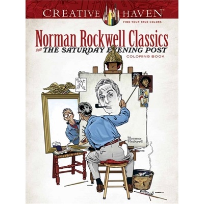 预订Creative Haven Norman Rockwell's Saturday Evening Post Classics Coloring Book[9780486814353]