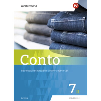 预订不退不换德语 Conto für Realschulen in Bayern - Ausgabe 2019[9783141164794]