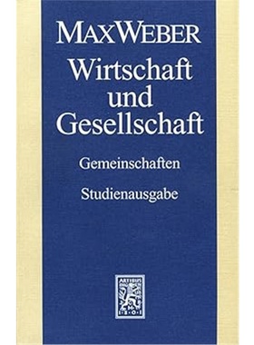 预订【德语】Wirtschaft und Gesellschaft. Tl.1