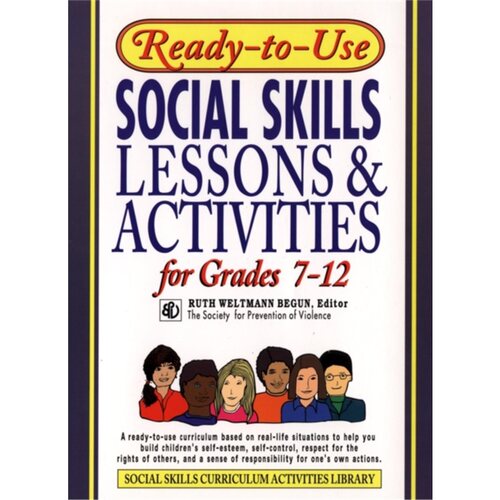 预订不退不换Ready-To-Use Social Skills Lessons and Activities for Grades 7 - 12[9780876284759]