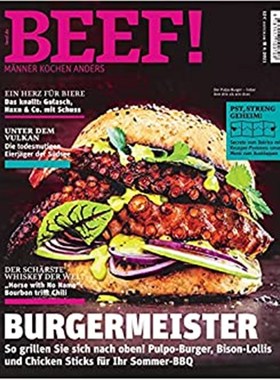 预订【德语】 BEEF! Nr. 64 (4/2021):M?nner kochen anders