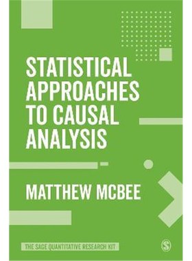 预订Statistical Approaches to Causal Analysis