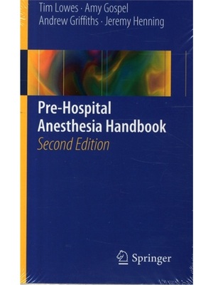 预订Pre-Hospital Anesthesia Handbook
