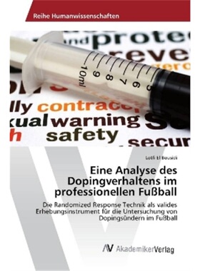 预订【德语】Eine Analyse des Dopingverhaltens im professionellen Fubball[9783330512962]