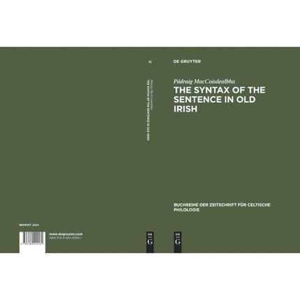 按需印刷DGYT The Syntax of the Sentence in Old Irish[9783484429161]