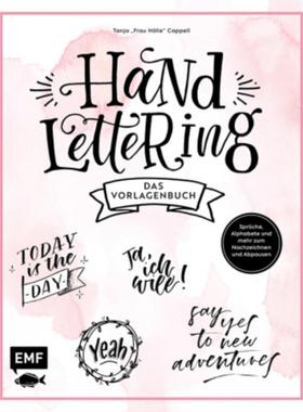 预订【德语】 Handlettering - Das Vorlagenbuch:Sprüche und mehr zum Nachzeichnen und Abpausen
