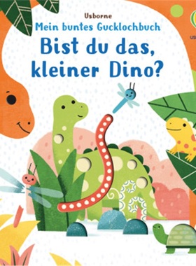 预订【德语】 Mein buntes Gucklochbuch: Bist du das, kleiner Dino?[9781789415247]