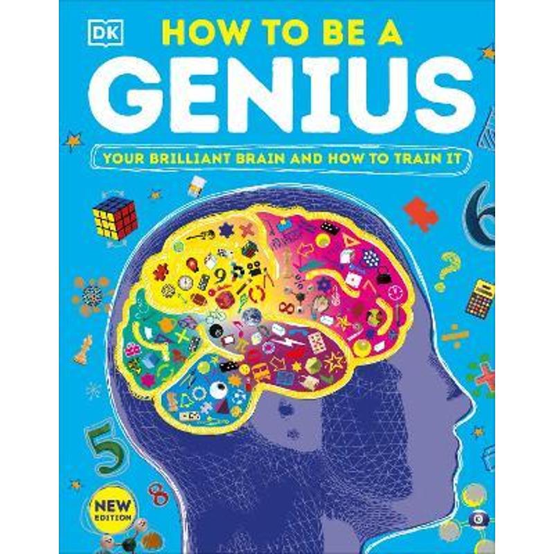 精装 DK英文原版 How to be a Genius 如何成为一个天才 儿童益智游戏启蒙大脑训练智力开发儿童英语图画书籍DK出版 【外文书店】