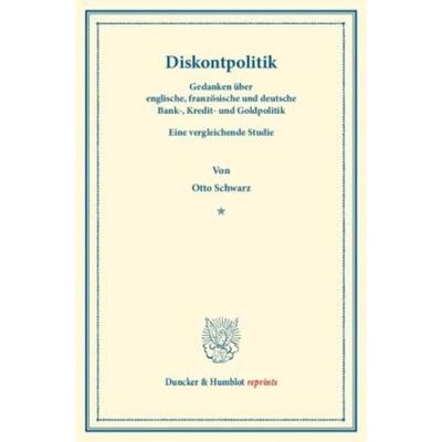 预订【德语】 Diskontpolitik.:Gedanken uber englische,