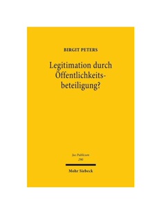 预订【德语】Legitimation durch ?ffentlichkeitsbeteiligung?:Die ?ffentlichkeitsbeteiligung am Verwaltungsverfahren unter