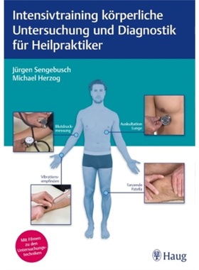 预订【德语】 Intensivtraining körperliche Untersuchung und Diagnostik für Heilprakt[9783132428805]