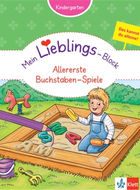 预订【德语】 Mein Lieblings-Block Allererste Buchstaben-Spiele[9783129496350]