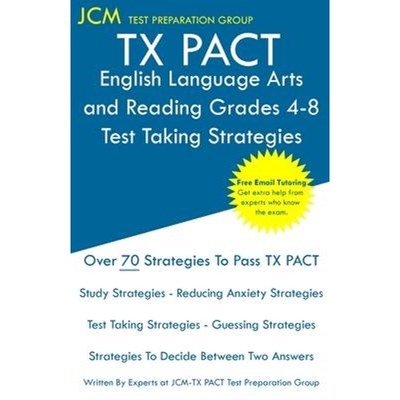 按需印刷TX PACT English Language Arts and Reading Grades 4-8 - Test Taking Strategies[9781647685065]