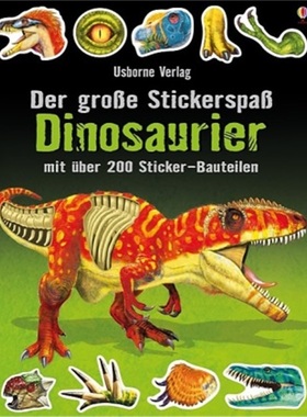 预订【德语】 Der große Stickerspaß: Dinosaurier[9781782324546]