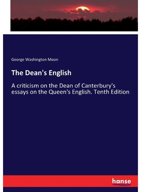 按需印刷The Dean's English[9783337321901]