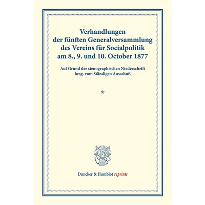 预订【德语】 Verhandlungen der funften Generalversamml