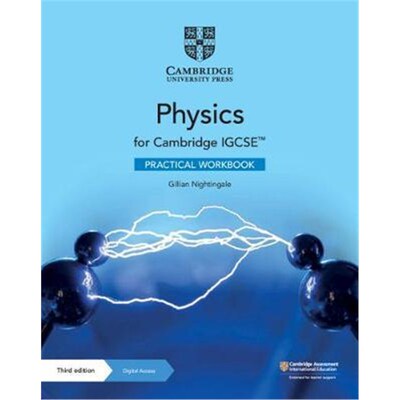 现货 新剑桥IGCSE物理实践练习册及数字访问权限(2年) NEW Cambridge IGCSE Physics Practical Workbook with Digital Access (