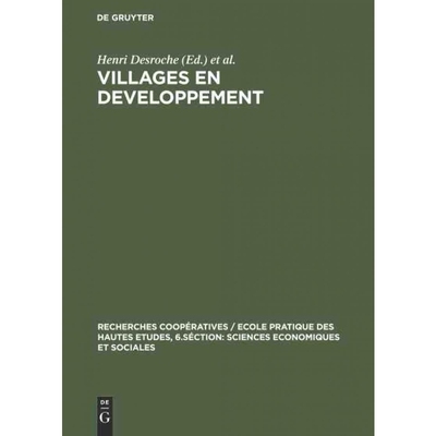 按需印刷DEG Villages en developpement[9783111189864]