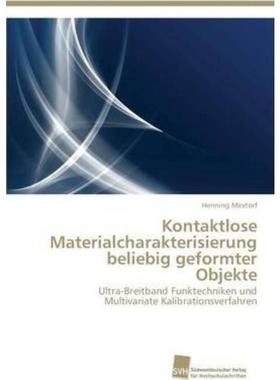 预订【德语】 Kontaktlose Materialcharakterisierung beliebig geformter Objekte:Ultra-Breitband Fu