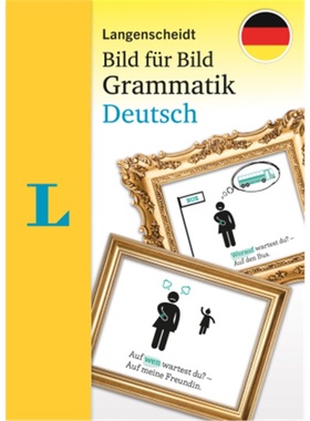 预订【德语】 Langenscheidt Bild für Bild Grammatik Deutsch als Fremdsprache[9783125634824]
