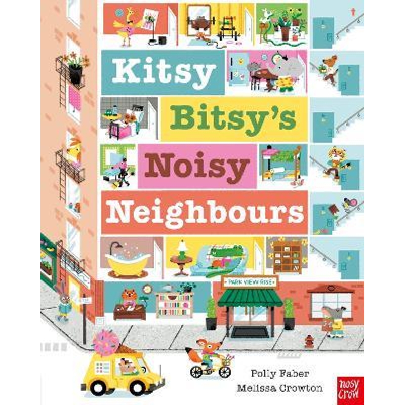 英文原版 Kitsy Bitsy's Noisy Neighbours-封面