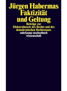 预订【德语】 Faktizität und Geltung:Beiträge zur Diskurstheorie des Rechts und des dem