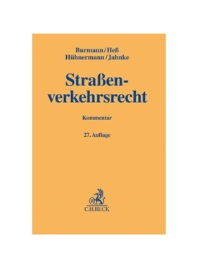 预订【德语】Stra?enverkehrsrecht:mit StVO nebst CsgG und eKFV, dem StVG, den wichtigsten Vorschriften der StVZO und der