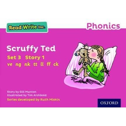 预订Read Write Inc. Phonics: Pink Set 3 Storybook 1 Scruffy Ted