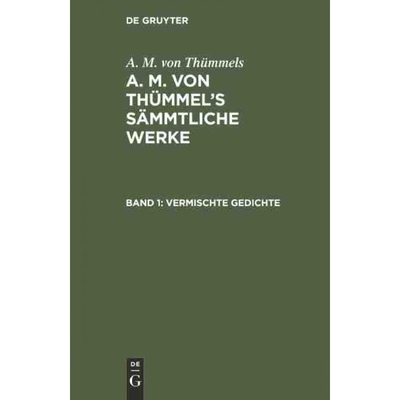 按需印刷DEG Vermischte Gedichte[9783111042299]