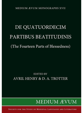 按需印刷De quatuordecim partibus beatitudinis (The Fourteen Parts of Blessedness)[9780907570103]