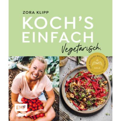 预订【德语】 Koch's einfach - Vegetarisch:Mit Zora Klipp bekannt aus dem TV und Kliema
