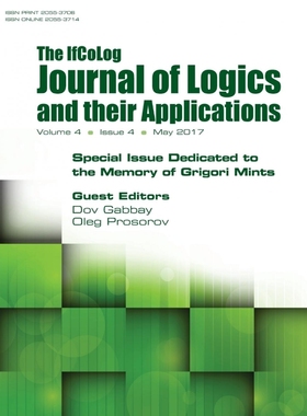 预订Ifcolog Journal of Logics and their Applications.  Special Issue Dedicated to the Memory of Grigory