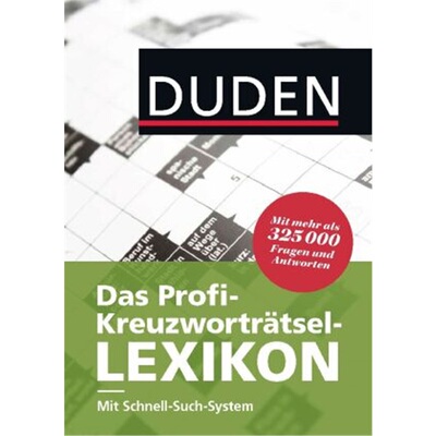 预订【德语】Duden - Das Profi-Kreuzwortratsel-Lexikon mit Schnell-Such-System[9783411705351]