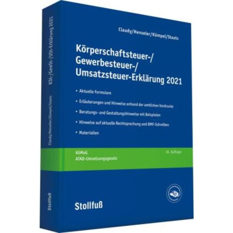 预订【德语】 KOrperschaftsteuer-, Gewerbesteuer-, Umsa